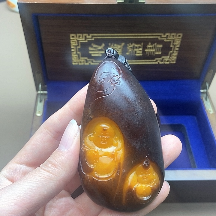 和田玉挂件未镶嵌忍*高N