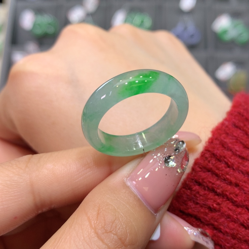 【闪购商品】翡翠戒指未镶嵌20号