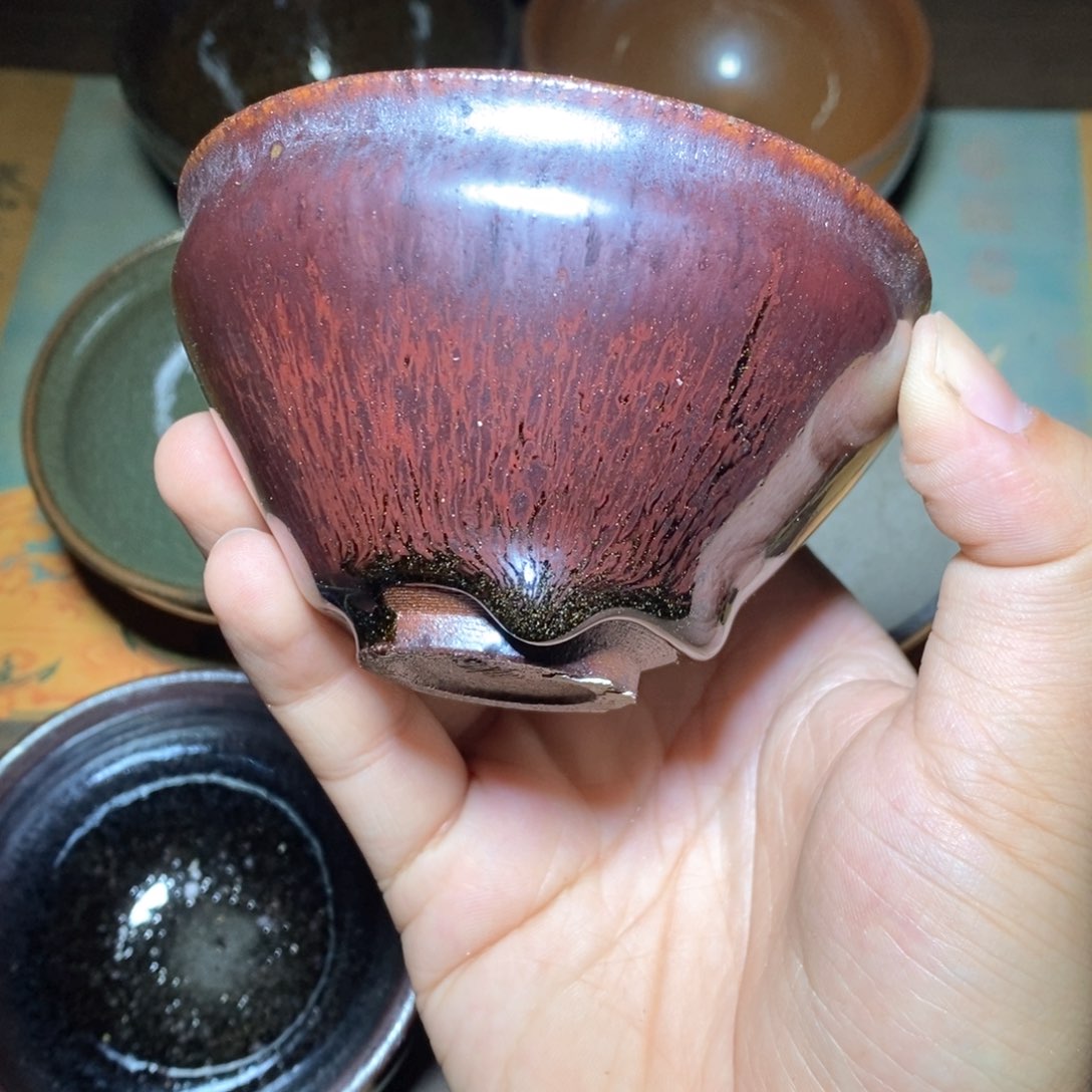 建盏龙窑柴烧手工?***?