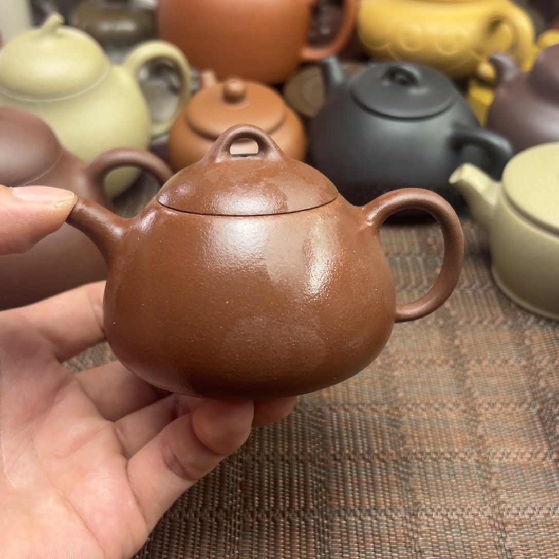 紫砂茶壶宜兴原矿紫砂壶150毫升容量