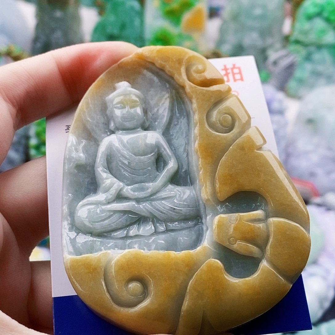 吊坠(不含链)未镶嵌翡翠