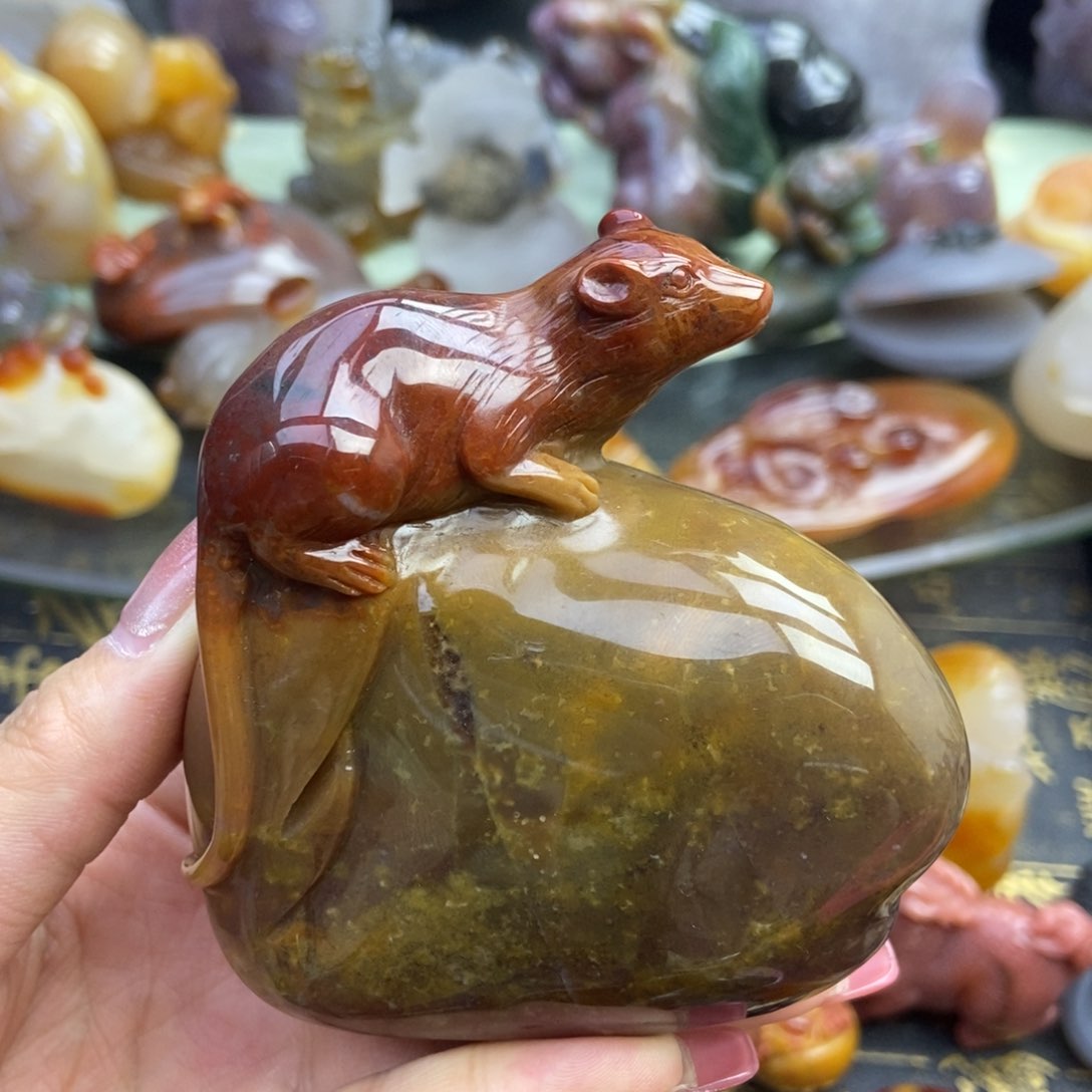石英质玉挂件未镶嵌