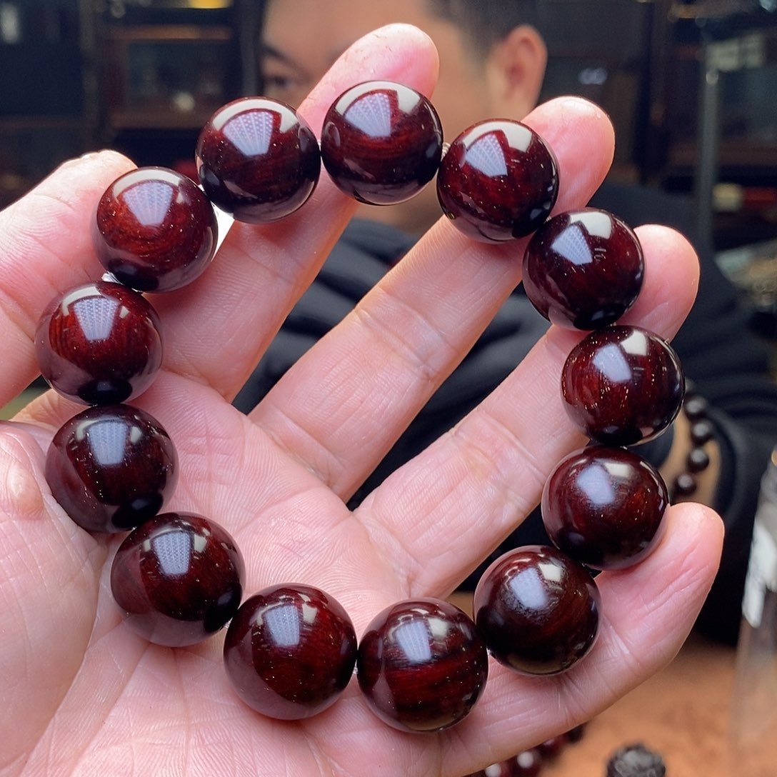 檀香紫檀（小叶紫檀）手串/手链52克