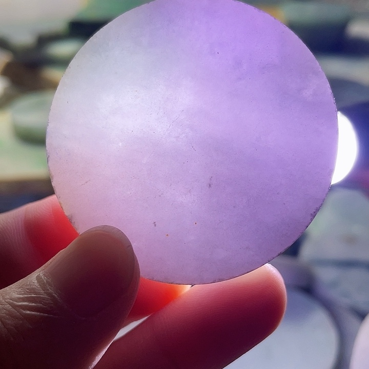 翡翠颈饰未镶嵌毛料35