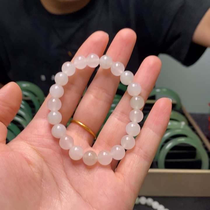 石英质玉手链未镶嵌