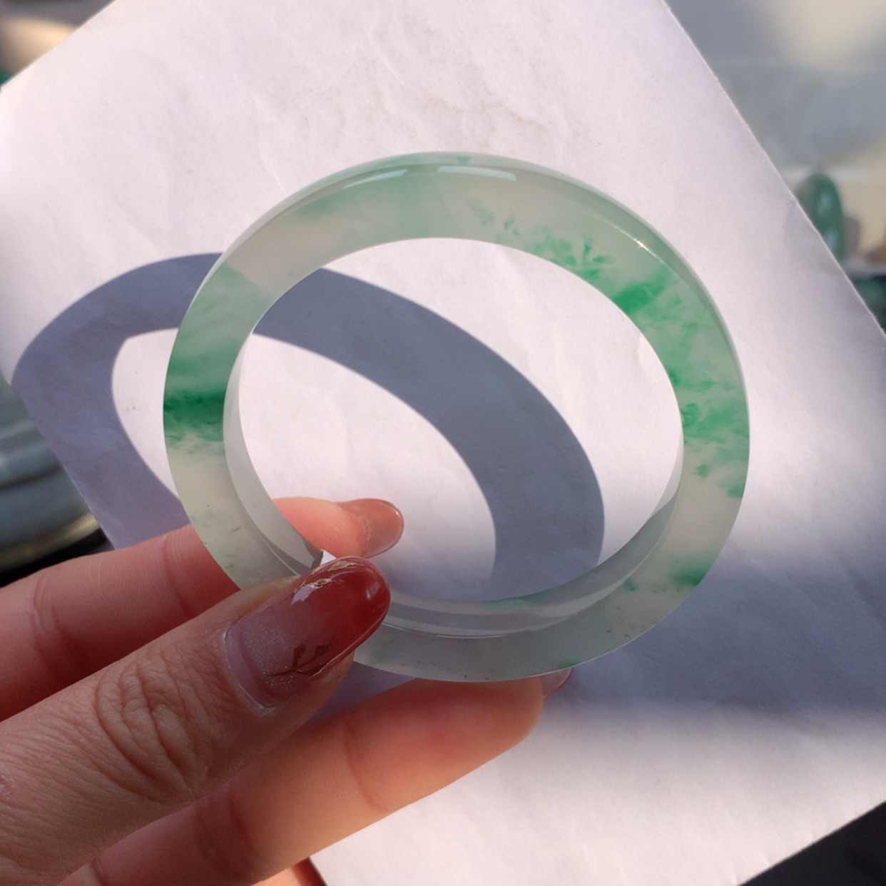 【闪购商品】石英质玉手镯未镶嵌