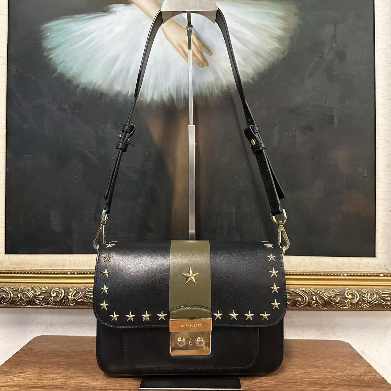 95新 MICHAELKORS/迈克高仕 mk单肩包/002029