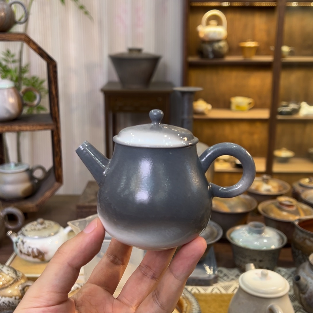 不染柴烧精品高白