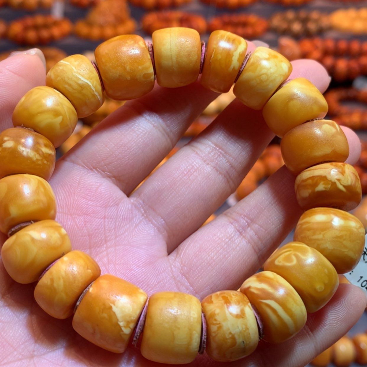 【闪购商品】未镶嵌蜜蜡手串蜜蜡手串