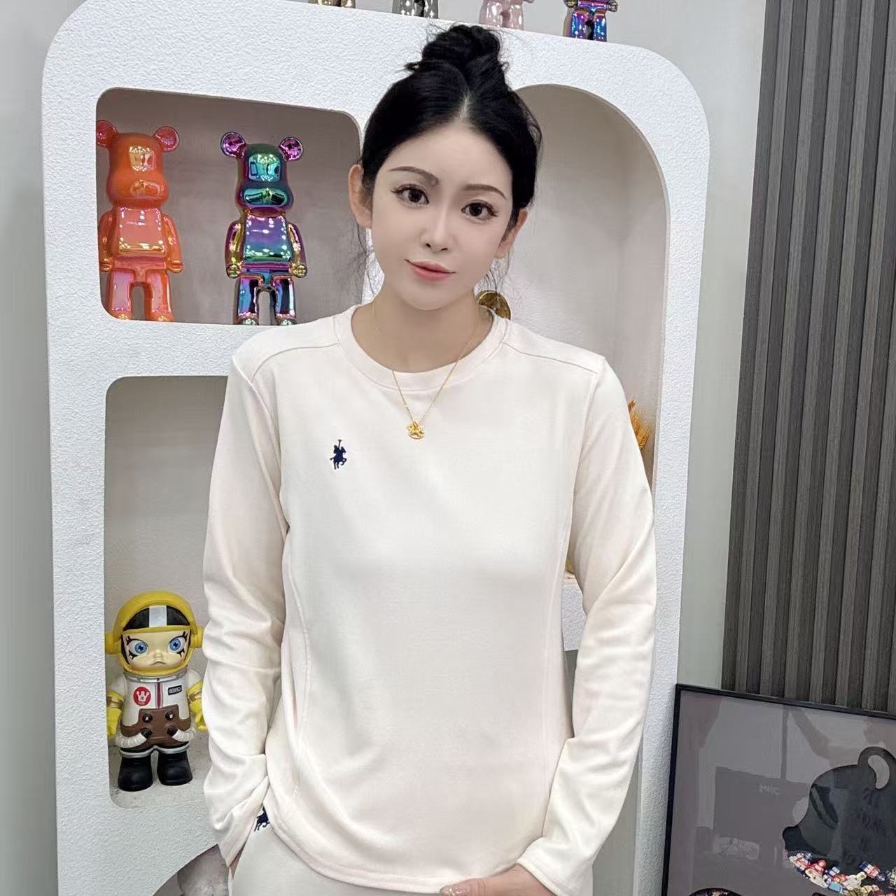 2025圆领德绒打底衫