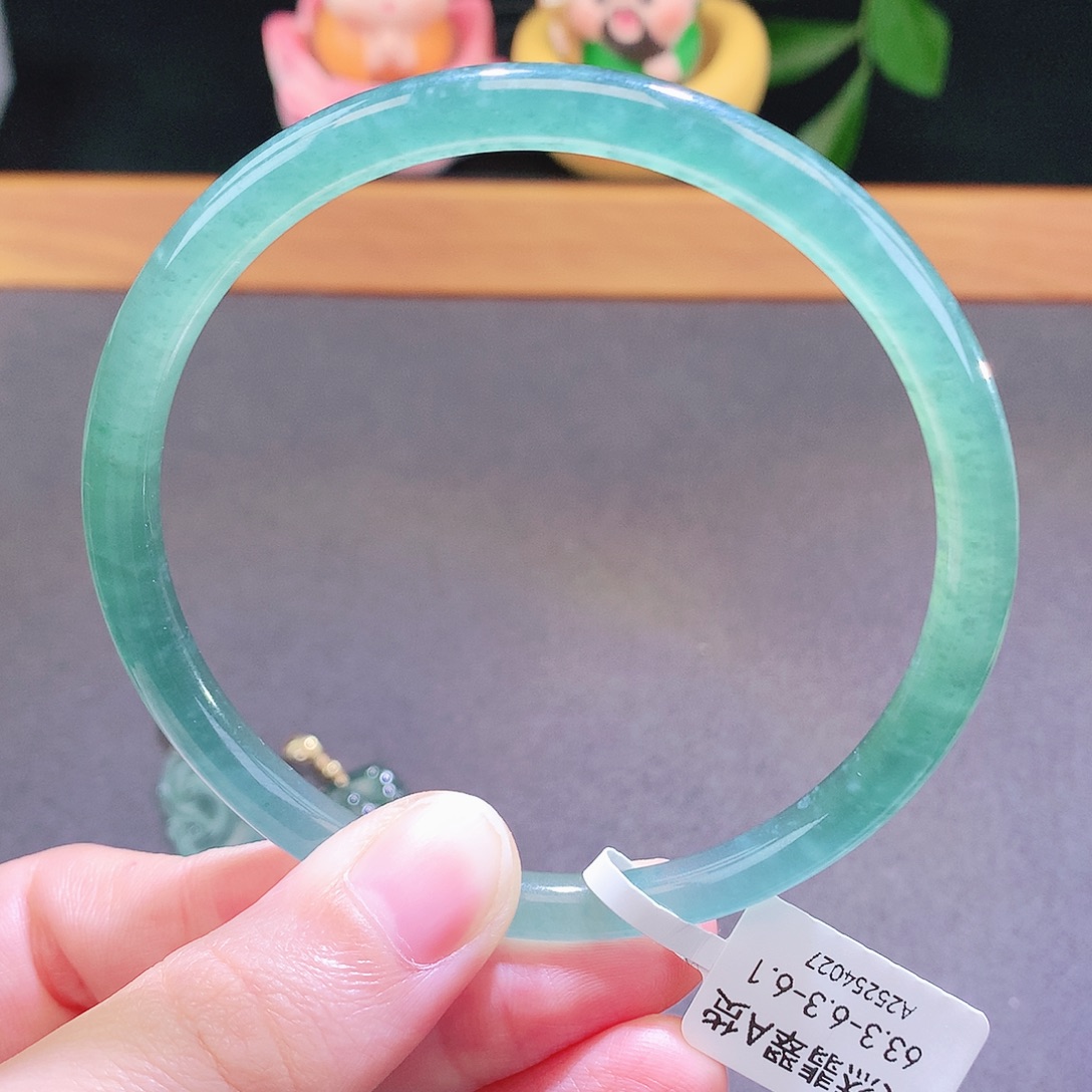 翡翠未镶嵌手镯天然翡翠