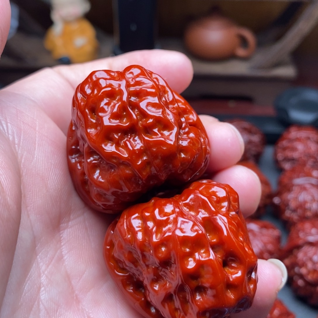 吊坠文玩核桃39蛤蟆头