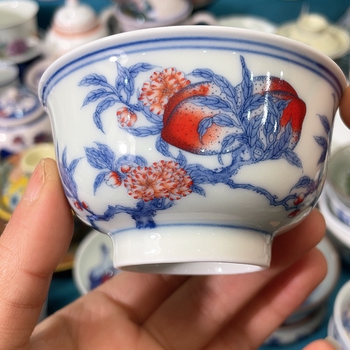 景德镇陶瓷艺术主人杯12344