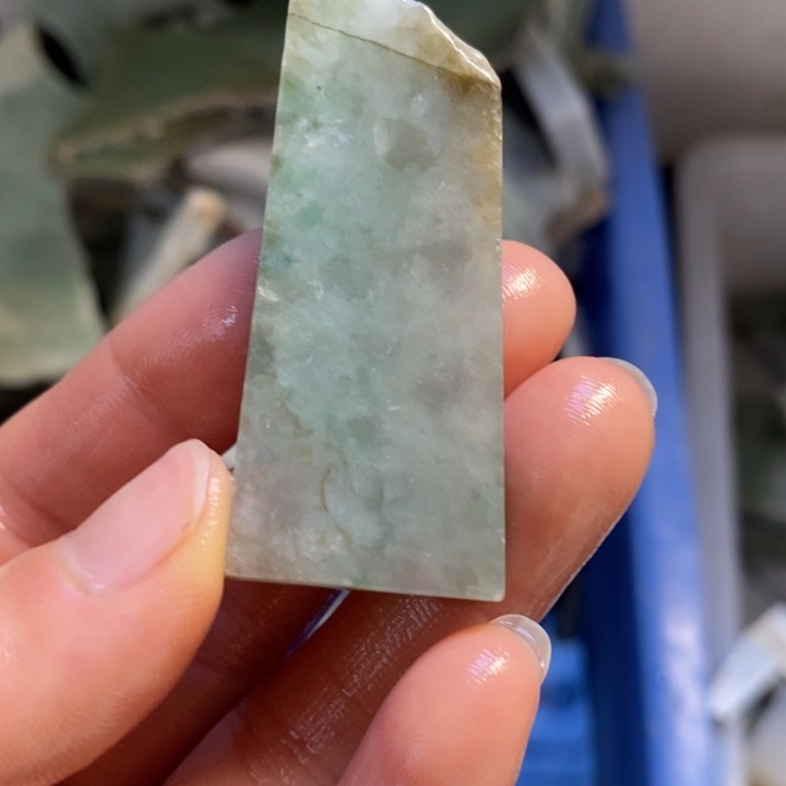 翡翠裸石翡翠边角料