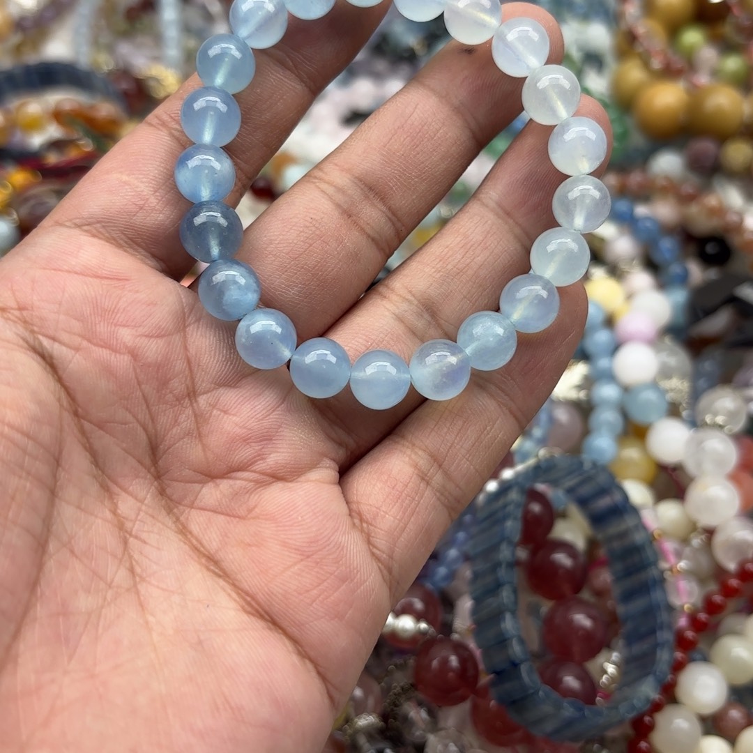 银S925镶嵌水晶手链