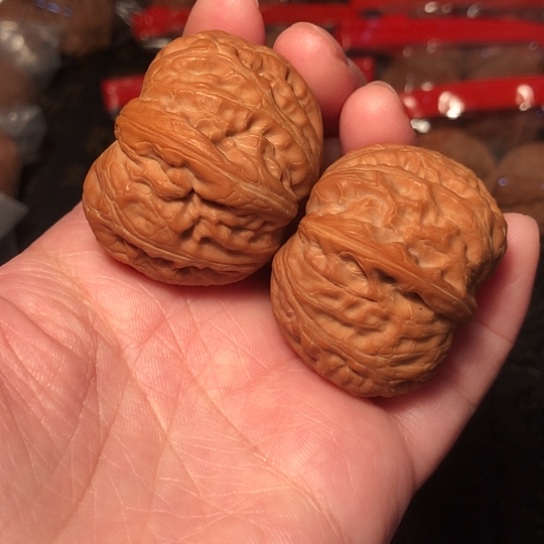 文玩核桃把件平谷元宝42