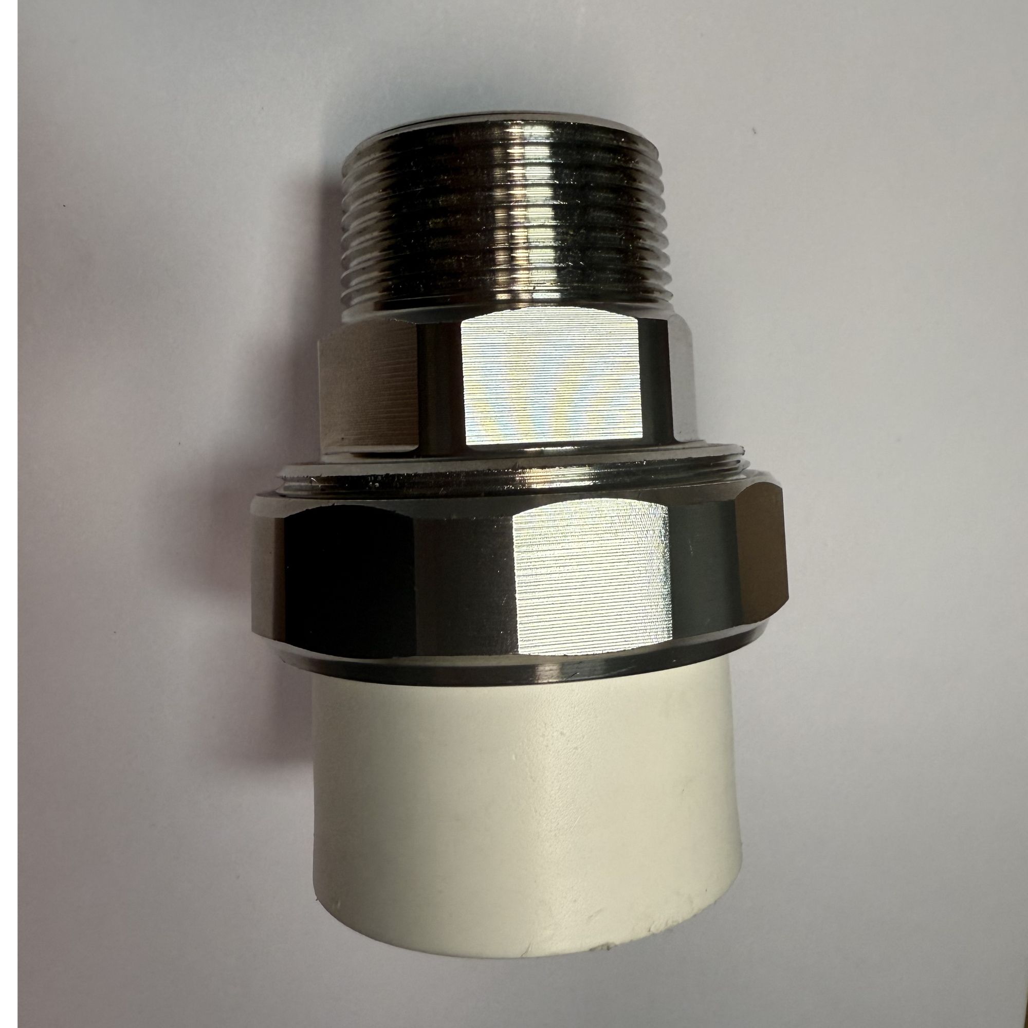 加厚款不锈钢PPR活接头外丝40 50 63热熔PE活结201材料