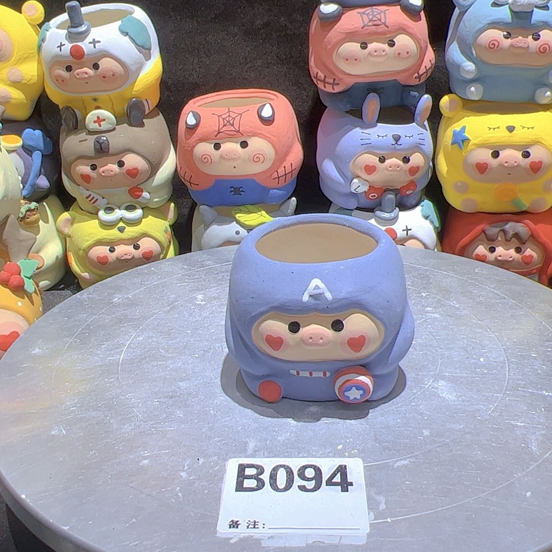 陶瓷手工多肉花盆瑕疵