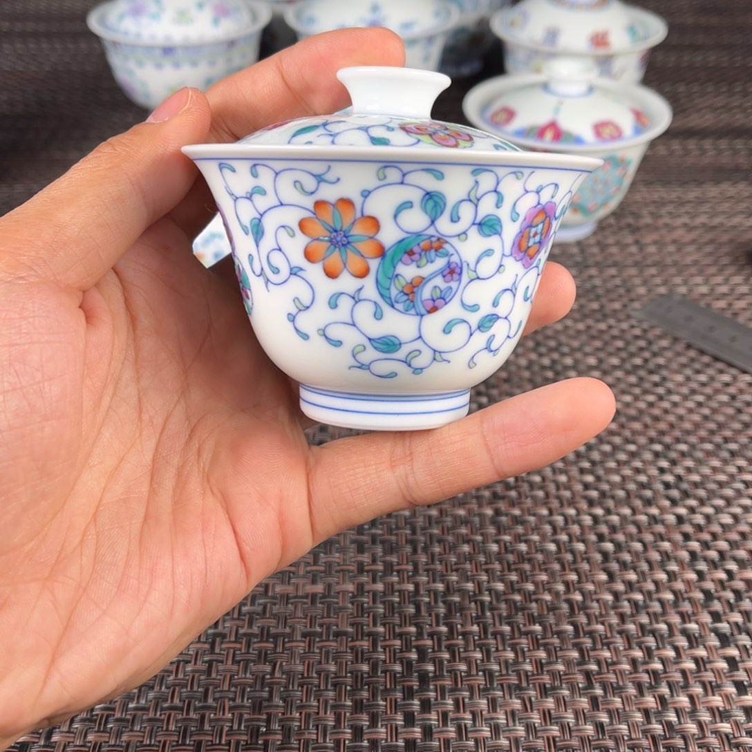 瓷片景德镇陶瓷杯子