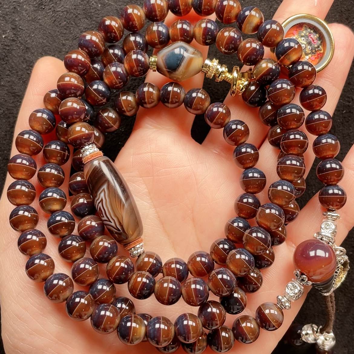 【闪购商品】合金玛瑙/玉髓珠宝半成品