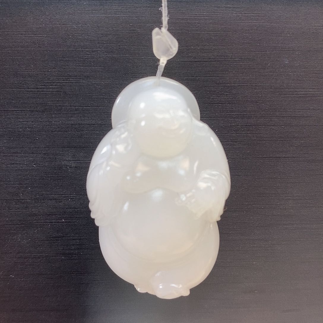 和田玉（白玉）颈饰未镶嵌