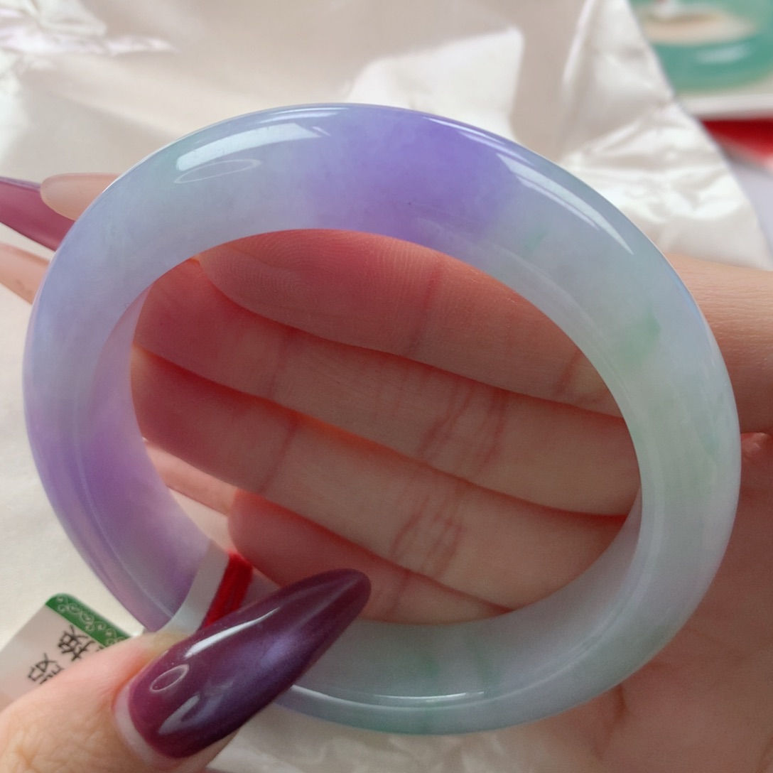 未镶嵌手镯翡翠缅甸天然翡翠A货56