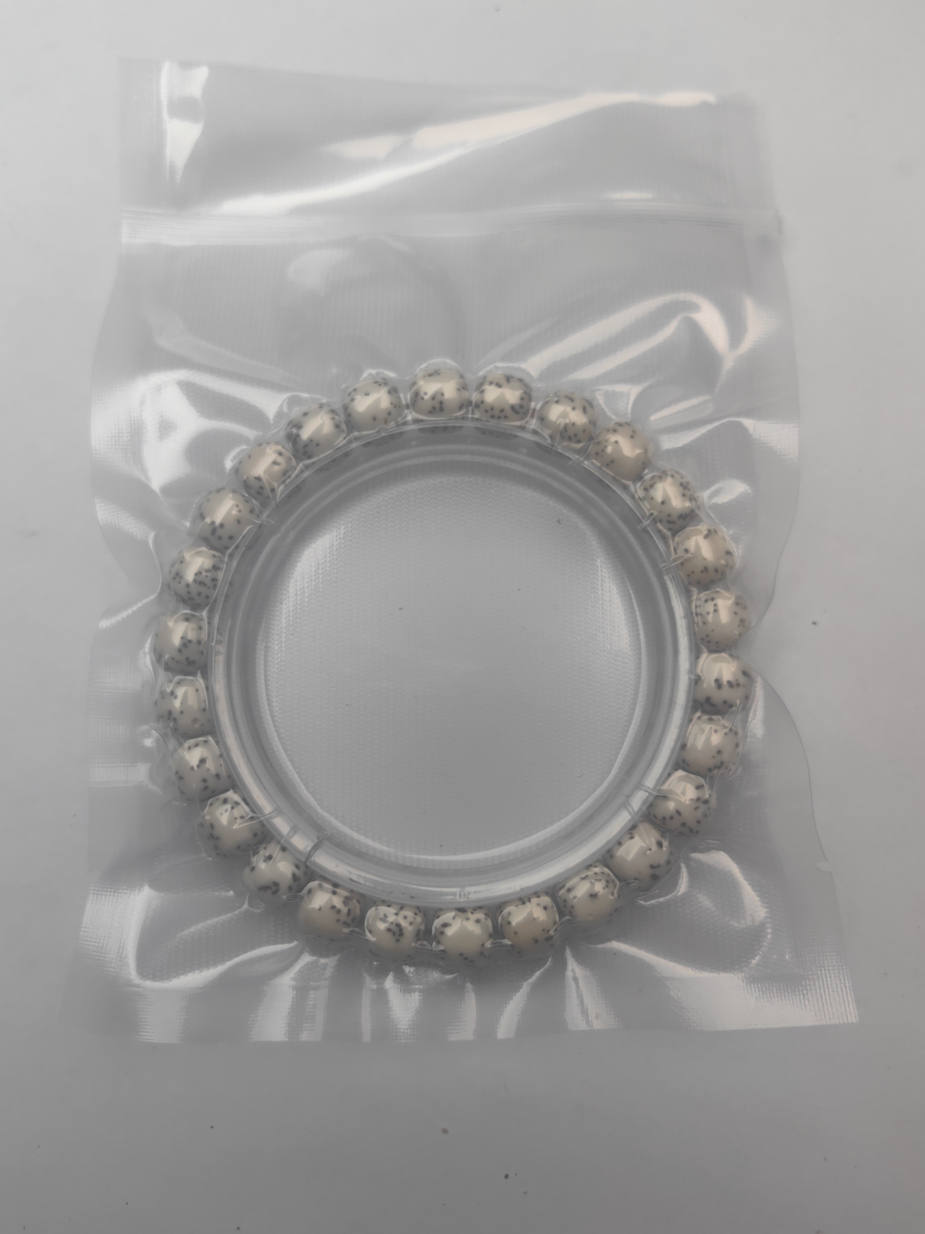 星月菩提单圈毛感料大留白