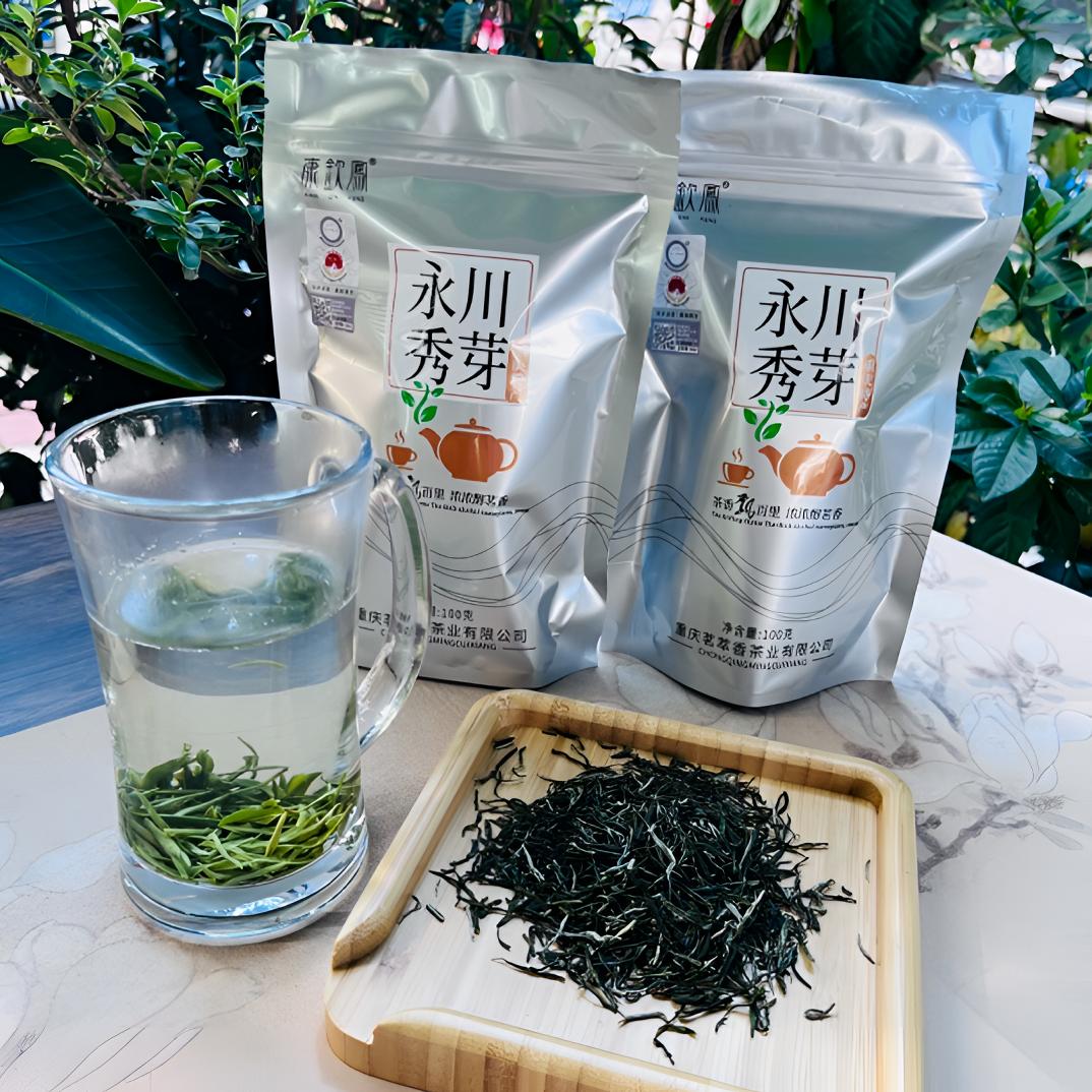 茗韵正宗永川秀芽清明前春茶清香四溢回甘爽口绿茶
