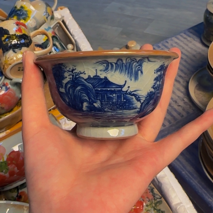 瓷片景德镇陶瓷手工手绘