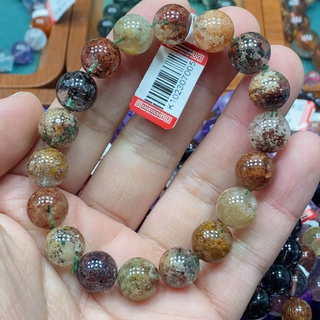 水晶手串未镶嵌天然