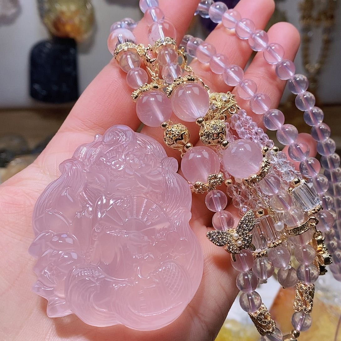 水晶水晶吊坠未镶嵌E***7