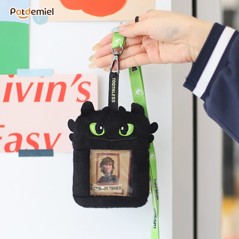 potdemiel蜂蜜罐环球正版驯龙高手夜煞无牙仔炫酷毛绒卡套商品图