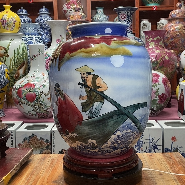 景德镇陶瓷花瓶摆件艺术品