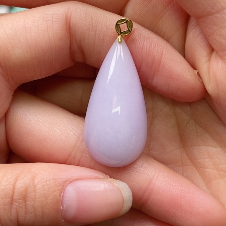 翡翠颈饰未镶嵌吊坠