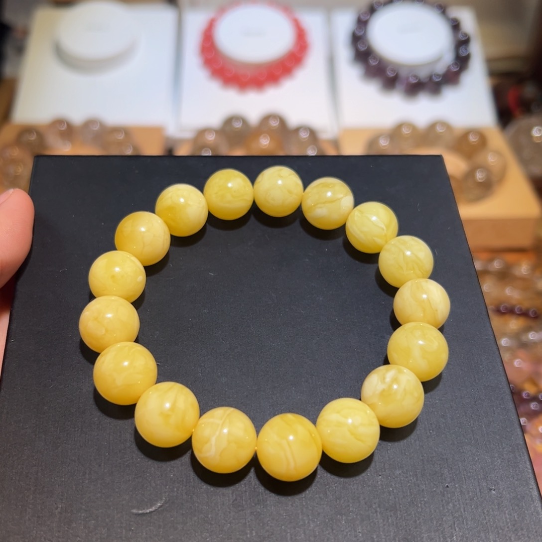 蜜蜡手串未镶嵌✨****?手串