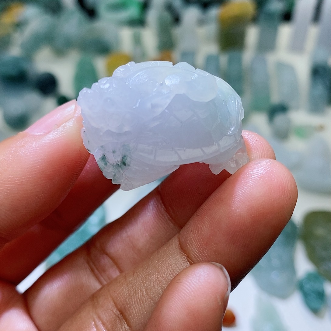 定制翡翠未镶嵌毛货