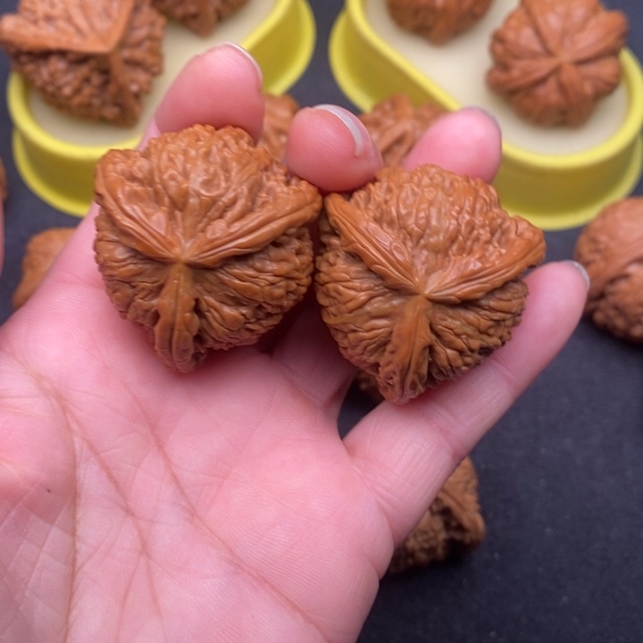 把件文玩核桃2*he tao