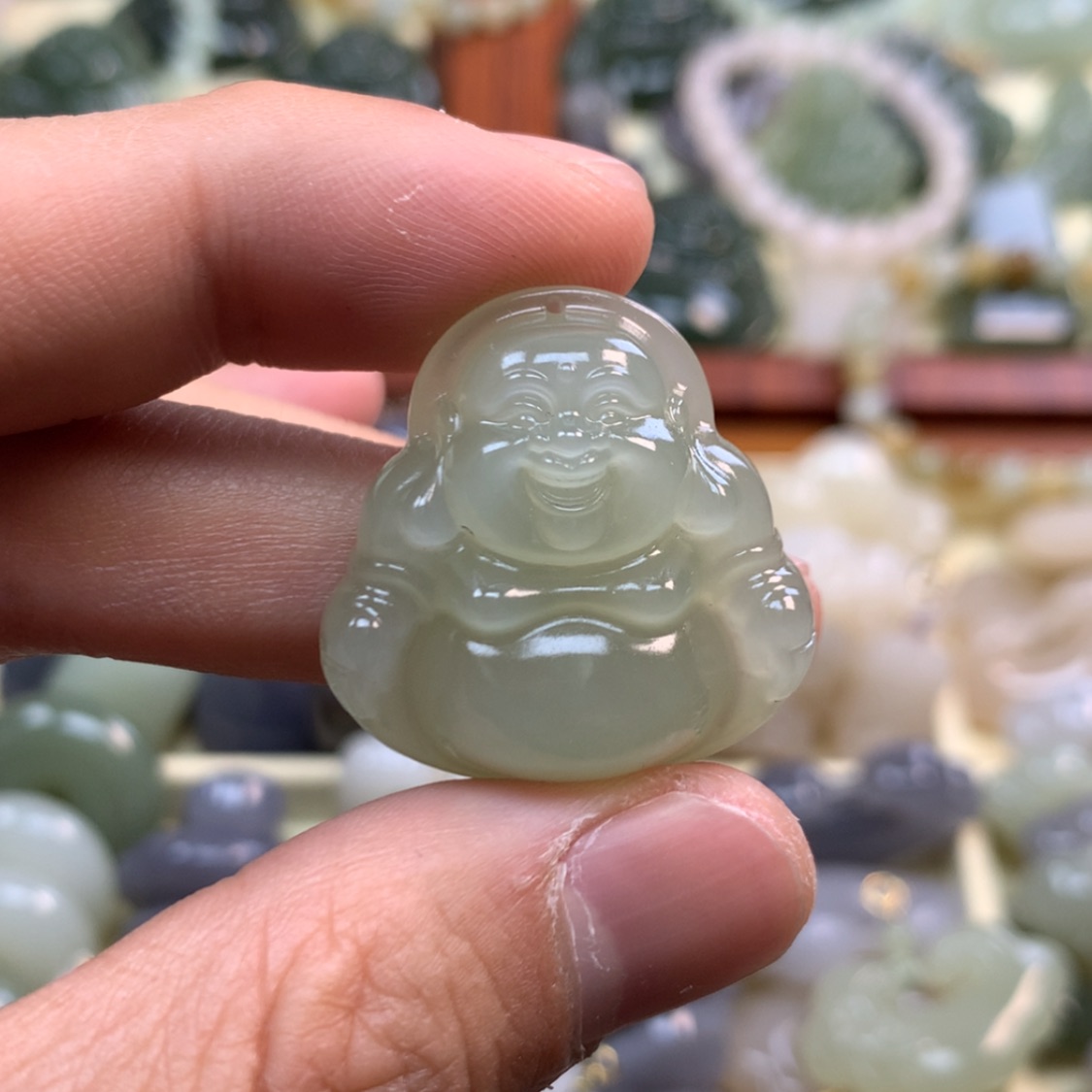 【闪购商品】和田玉颈饰未镶嵌可****