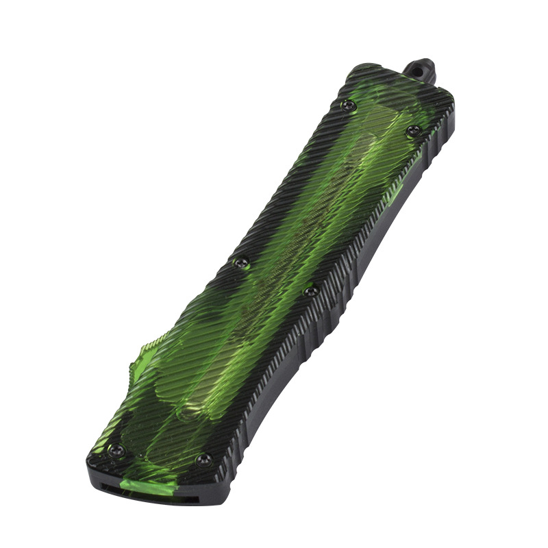 绿色PEI半透明手柄/铝合金手柄户外工具配件