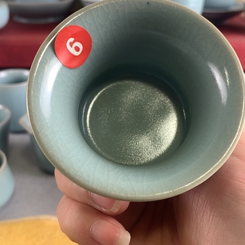 微瑕手拉胚马蹄杯