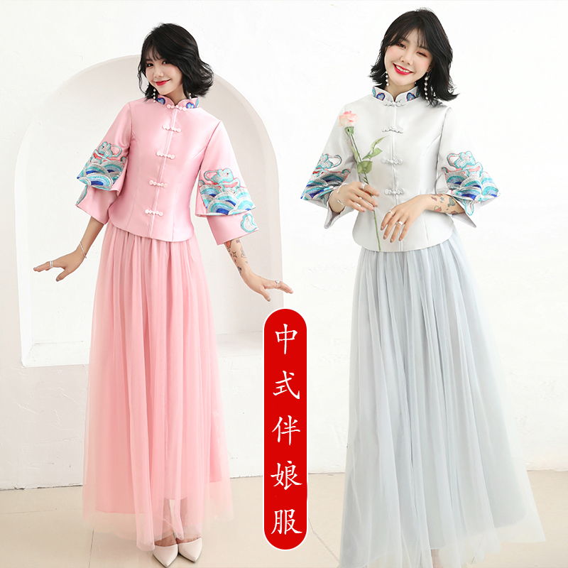 清仓伴娘服中式礼服秀禾服