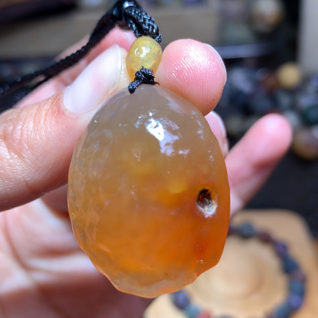 未镶嵌玛瑙/玉髓珠宝半成品