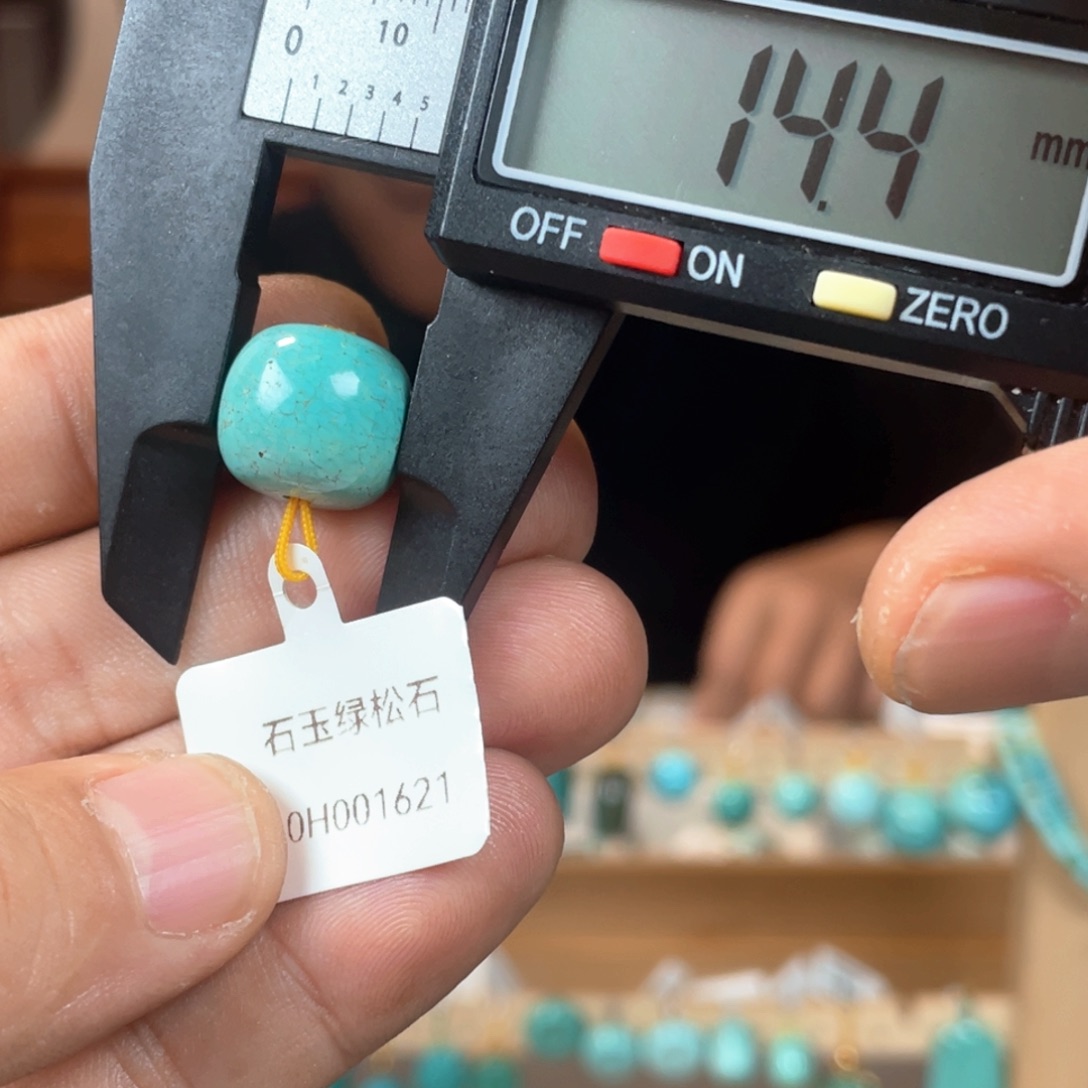 绿松石未镶嵌颈饰