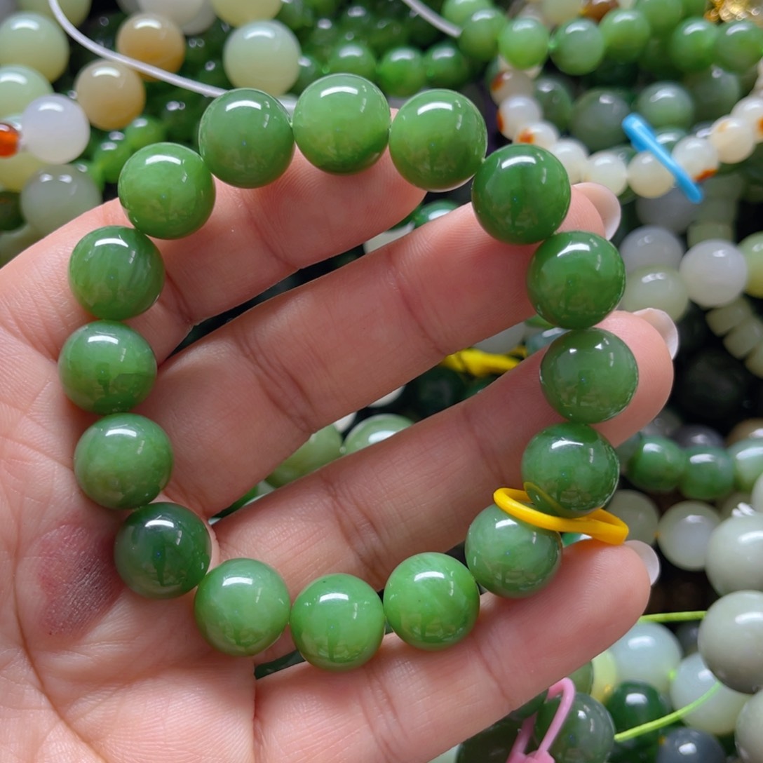 和田玉手链未镶嵌