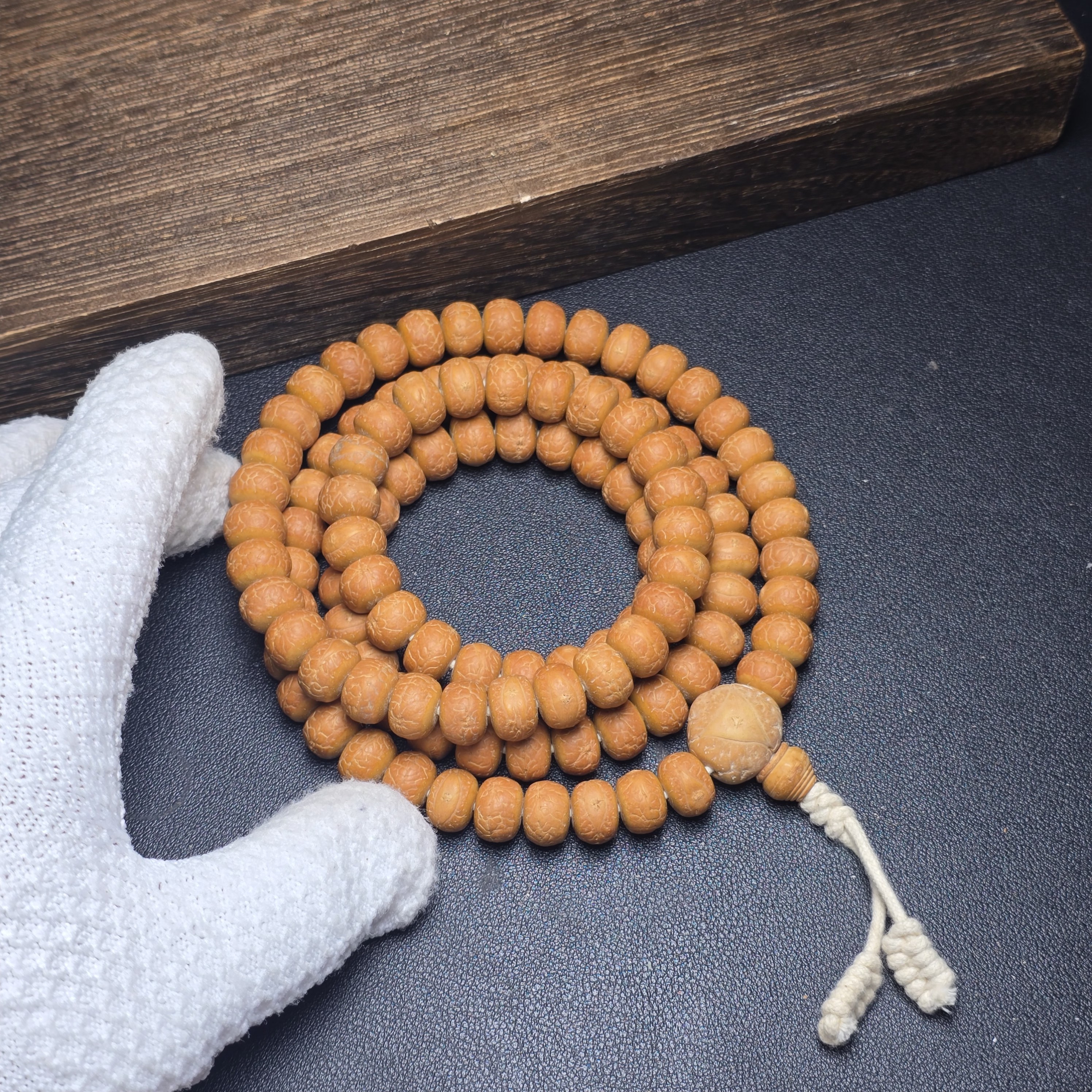 尼泊尔凤眼菩提-藏式108系列-尺寸12-高油籽-货号L8