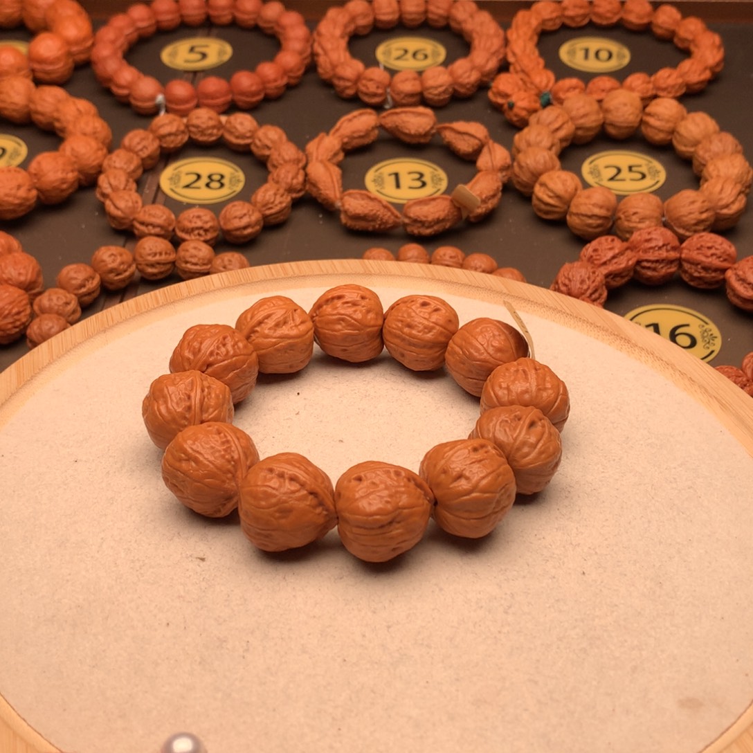 文玩核桃手串光头蛙