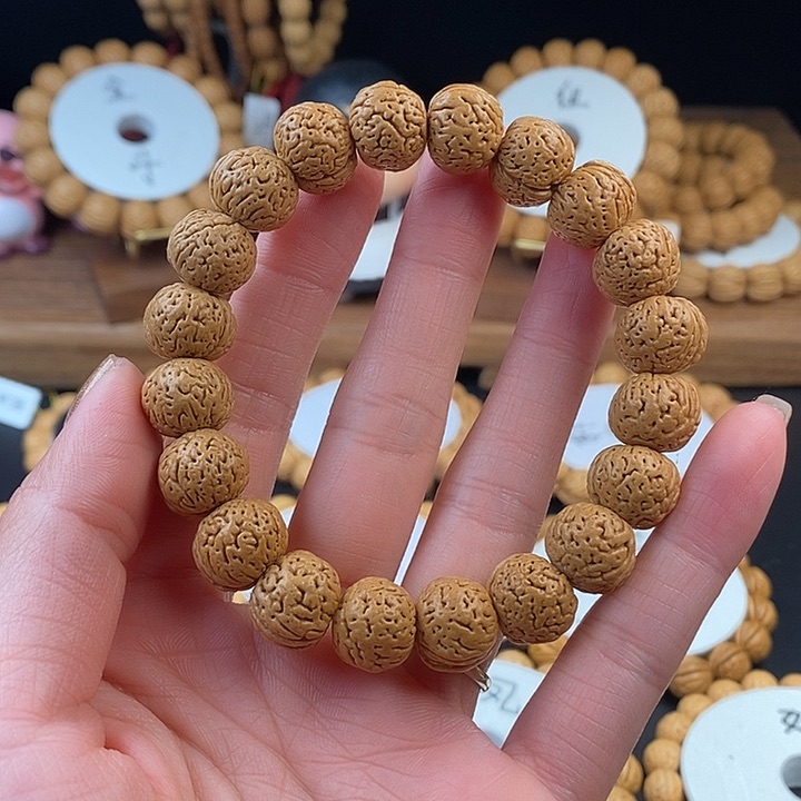 桃核手串༺****༻蜜桃13.5 微修 