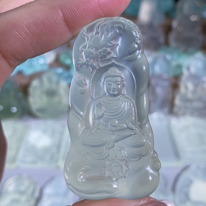 岫玉吊坠未镶嵌吊坠