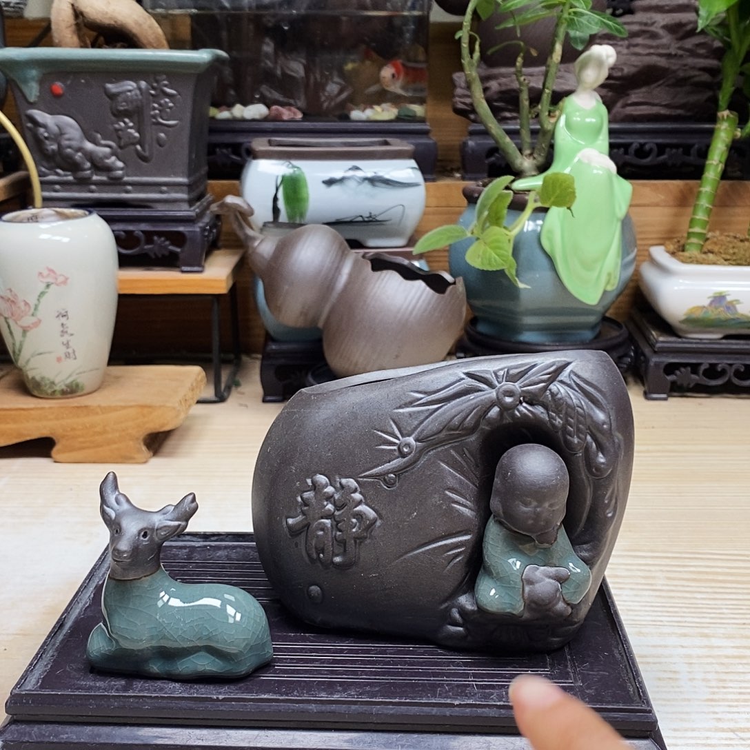 无花朵陶瓷艺术作品欣赏