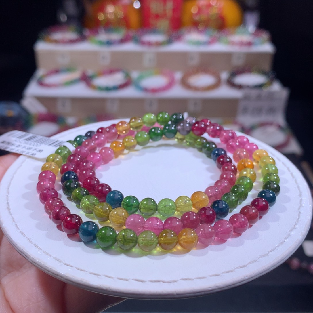 碧玺手链未镶嵌碧玺